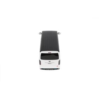 Toyota Hiace Super GL Custom Pearl White 2008 OttO mobile 1:18 Resinemodell (Türen, Motorhaube... nicht zu öffnen!)